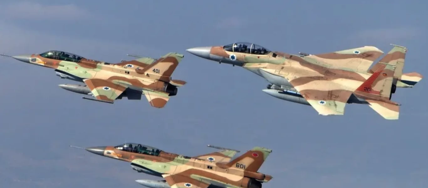 Ισραήλ: Μαχητικά αεροσκάφη έπληξαν εγκαταστάσεις της Χαμάς